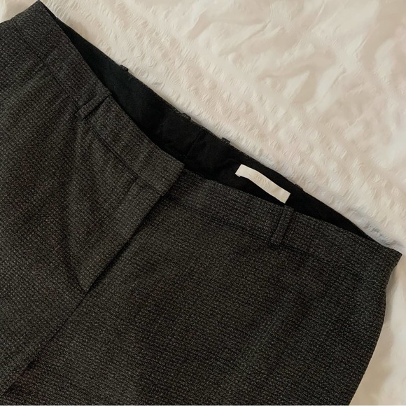 Hugo Boss Gray Tweed Cropped Pants - Picture 2 of 16